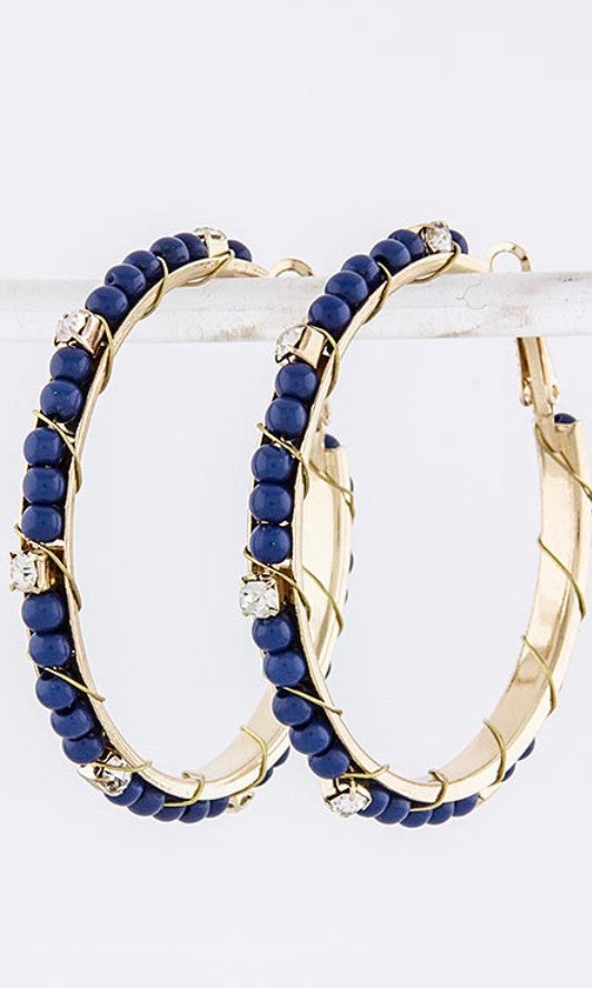 Crystal Accent Earrings