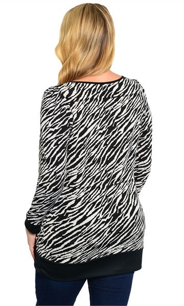 Black & White Top