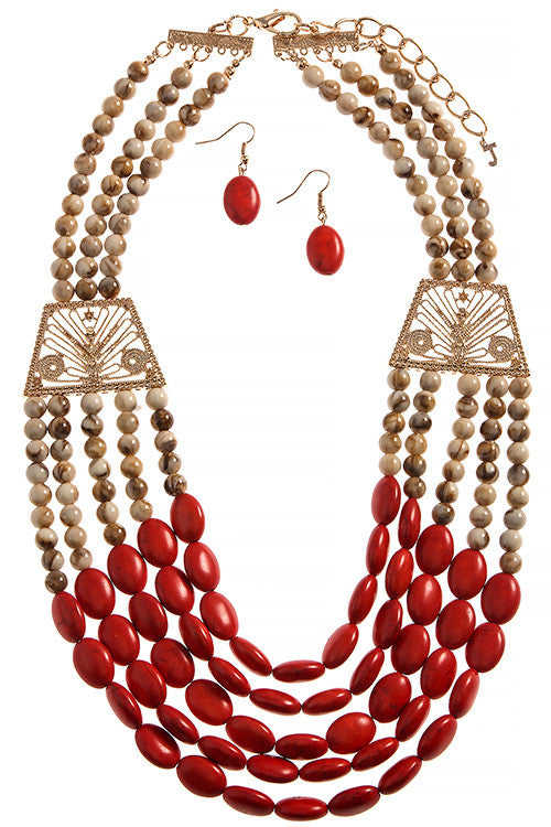Fashion Beaded Necklace