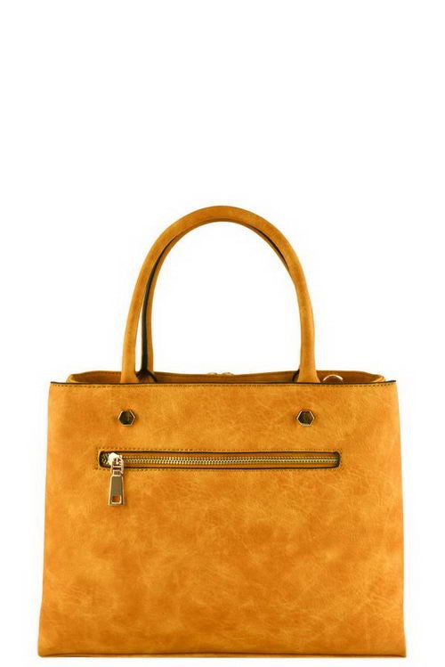 mustard yellow tote bag