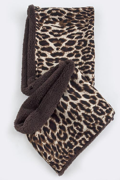 Cheetah Print Scarf