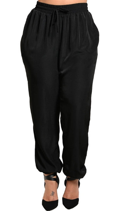 black pants plus size