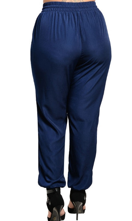 navy blue exercise pants