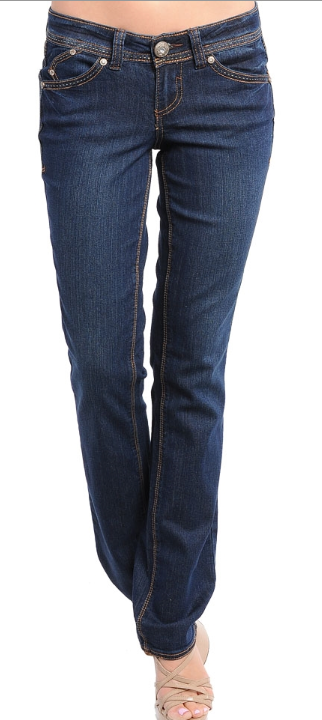 Navy Denim Jeans