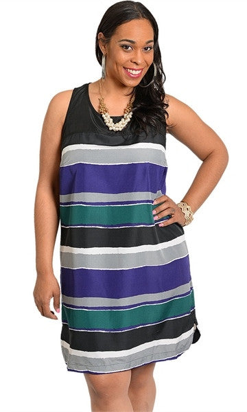 Stripe Casual Sundress