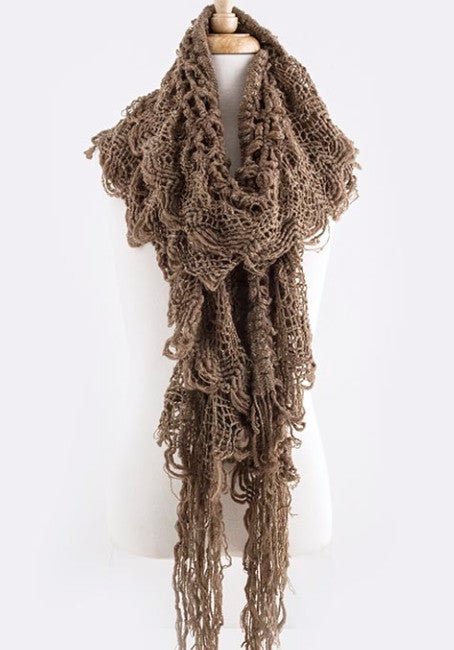 Women's Knit Scarf
