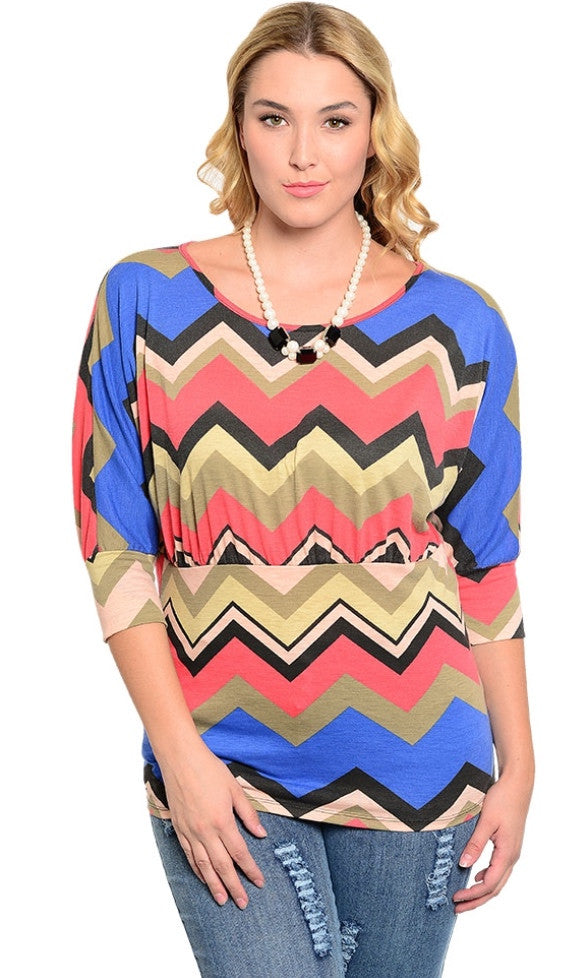 Dolman Sleeve Multi Shirt