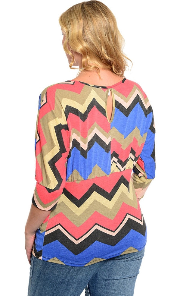 Dolman Sleeve Multi Shirt