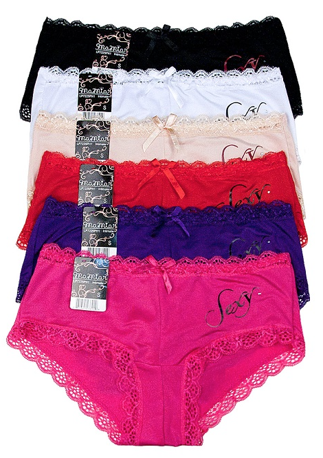 Ladies hipster bikini panties