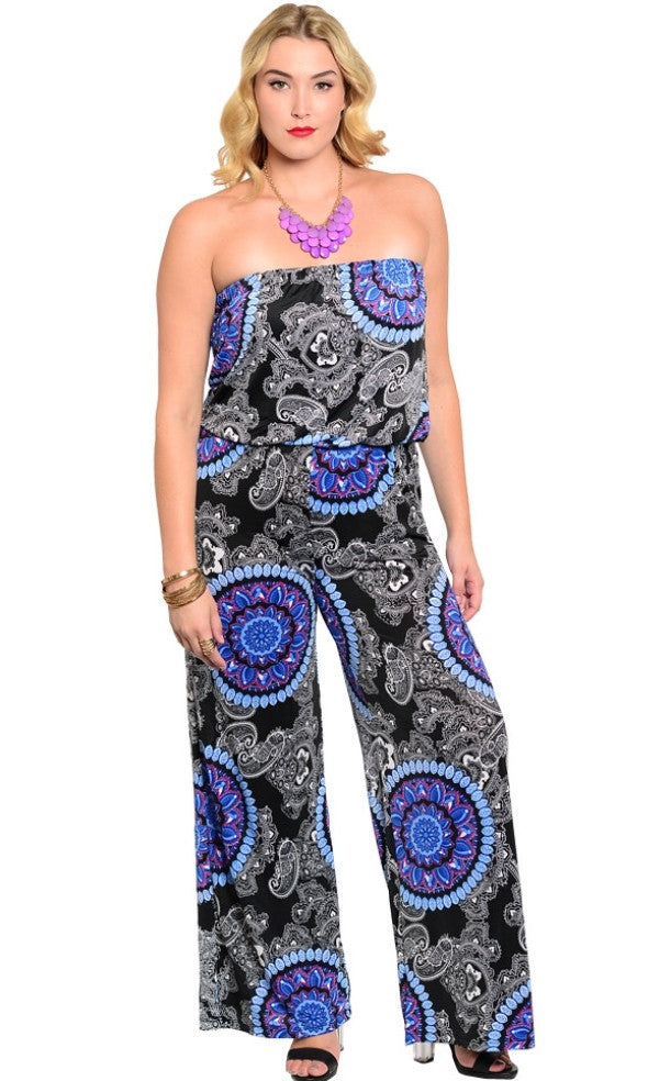 Plus Size Romper