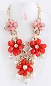 Flower necklace
