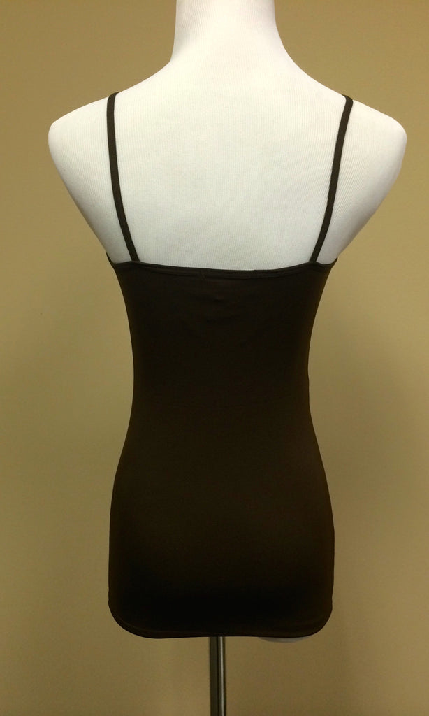 brown camisole tank top