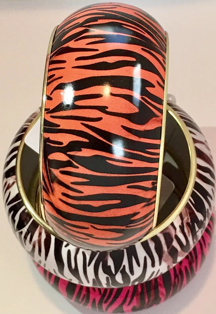 Zebra Print Bangle