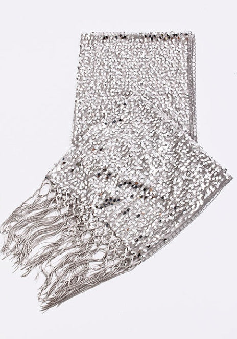 Evening Wrap Sequin Scarf