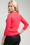 Coral Knit Sweater - FINAL SALE