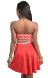 Coral Sweetheart Dress