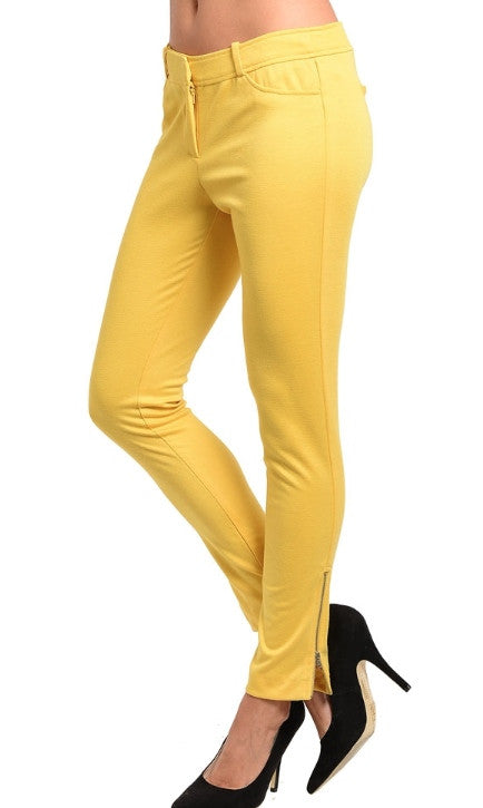 Sunshine Yellow Ladies Pants -Final Sale