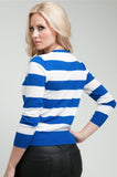 Blue Striped Sweater - FINAL SALE